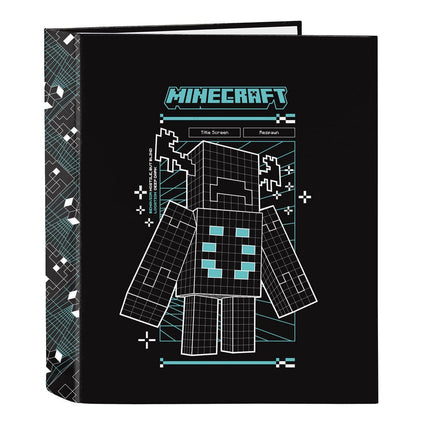 Carpeta A4 anillas Screen Minecraft