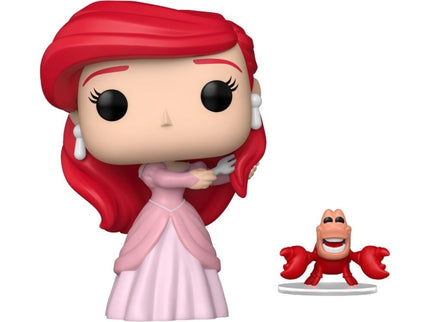 La sirenita Figura POP! Vinyl S3 – Ariel with Sebastian 9 cm