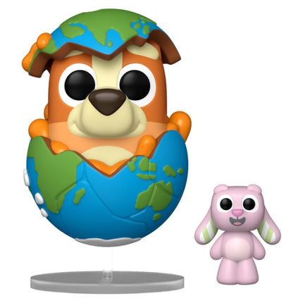 Bluey POP! & Buddy Vinyl Figura Sleepytime Bingo with Floppy Bunny 9 cm