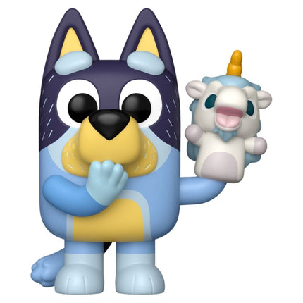 Bluey POP! Games Vinyl Figura Bandit w/Unicourse 9 cm
