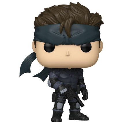 Metal Gear Solid Figura POP! Games Vinyl Solid Snake 9 cm