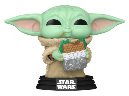 Star Wars: The Mandalorian and Grogu Figura POP! Vinyl Grogu with Sandwich 9 cm