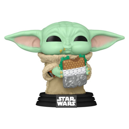 Star Wars: The Mandalorian and Grogu Figura POP! Vinyl Grogu with Sandwich 9 cm