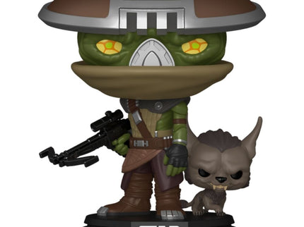 Star Wars: The Mandalorian and Grogu Figura POP! & Buddy Vinyl Embo & Keibu 9 cm