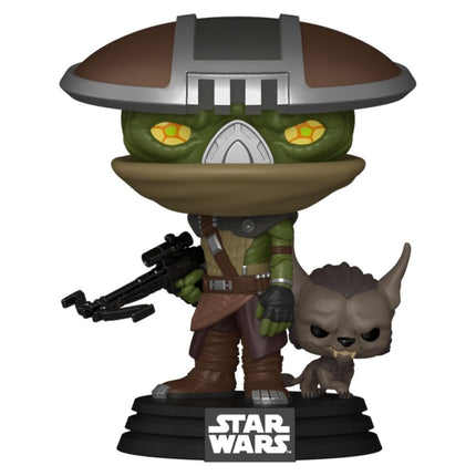 Star Wars: The Mandalorian and Grogu Figura POP! & Buddy Vinyl Embo & Keibu 9 cm