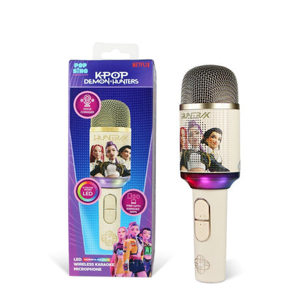Micro Karaoke LED Golden Kpop Demon Hunter