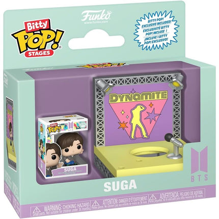 BTS Bitty POP! Stages Vinyl Figuras Suga (Dynamite) 2,5 cm