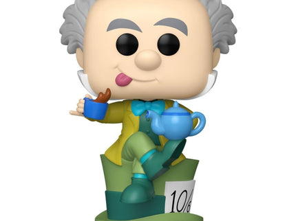Alicia en el país de las maravillas Figura POP! Vinyl Mad Hatter with Tea 9 cm