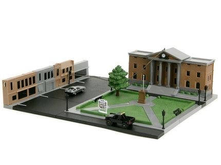 Replica Diorama Plaza de la Corte de Hill Valley Regreso al Futuro