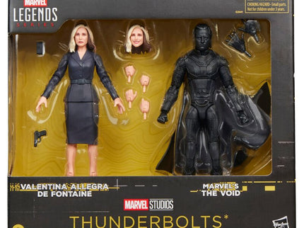 Thunderbolts Marvel Legends Pack de 2 Figuras Valentina Allegra de Fontaine & Marvel's The Void 15 cm