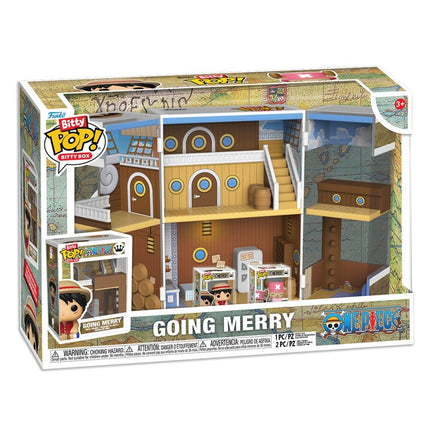One Piece Bitty POP! Bitty Box Expositor con 2 Figuras de vinilo Going Merry