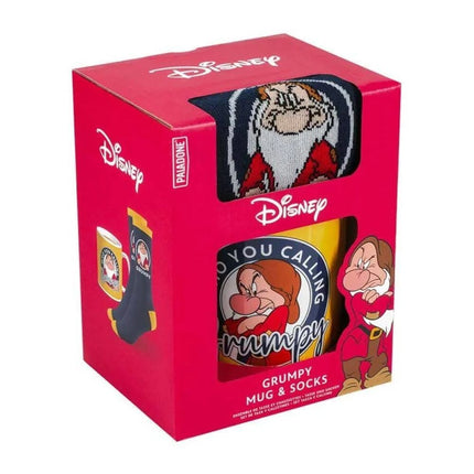 Disney Taza y Calcetines Set Blancanieves Who You Calling Grumpy