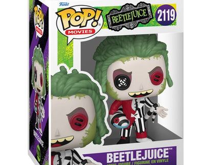 Beetlejuice POP! Movies Vinyl Figura Patchwork: Beetlejuice 9 cm