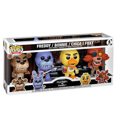 Five Nights at Freddy's Figuras POP! Vinyl 4-Pack Black Friday Bundle 9 cm