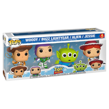 Toy Story Figuras POP! Disney Vinyl 4-Pack Black Friday Bundle 9 cm