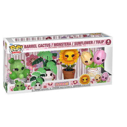 Flora Figuras POP! Vinyl Flora Black Friday 4PK 9 cm