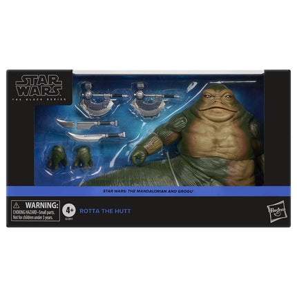Star Wars: The Mandalorian and Grogu Black Series Figura Rotta the Hutt 17 cm