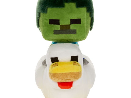 Minecraft Deluxe Peluche Chicken Jockey 20 cm