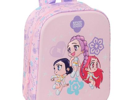 Mochila 3D Chibi Kpop Demon Hunters 27cm