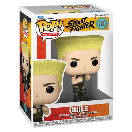 Street Fighter (2026) Figura POP! Movies Vinyl Guile 9 cm