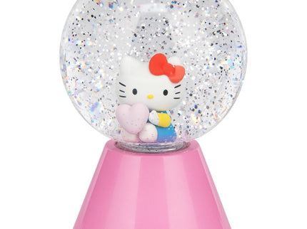 Lampara LED purpurina Hello Kitty