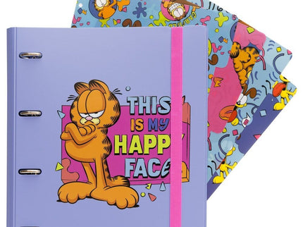 Carpeta 4 anillas Garfield