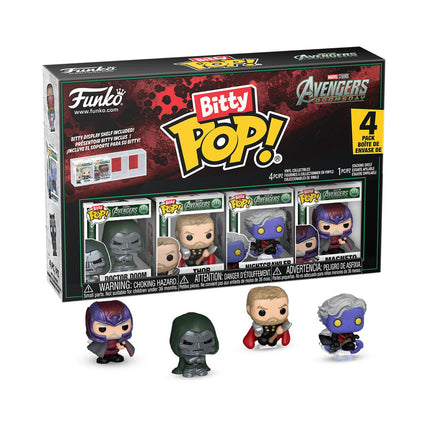 Avengers: Doomsday Pack de 4 Figuras Bitty POP! Vinyl Series 2 2,5 cm