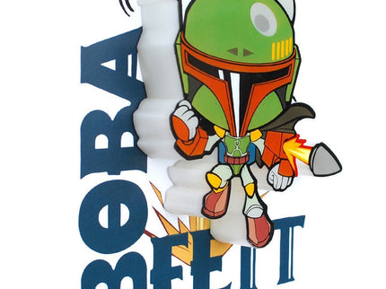 Lampara 3D Light FX mini Boba Fett Star Wars