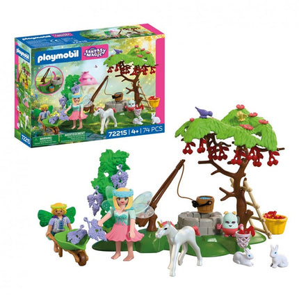 JARDÍN DE HADAS CON CACHORRO UNICORNIO 72215 PLAYMOBIL