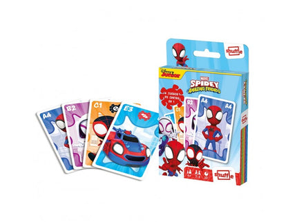 JUEGO DE CARTAS 4 EN 1 DISNEY SPIDEY 10034850 FOURNIER