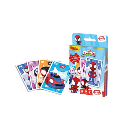 JUEGO DE CARTAS 4 EN 1 DISNEY SPIDEY 10034850 FOURNIER