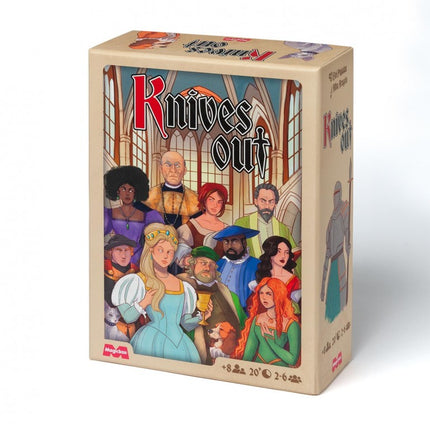 JUEGO DE MESA KNIVES OUT PJT112IN11 MAGIC BOX