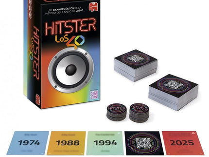 JUEGO HITSTER LOS 40 1110100994 DISET