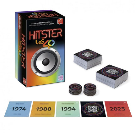 JUEGO HITSTER LOS 40 1110100994 DISET