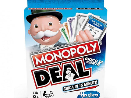JUEGO MONOPOLY DEAL EN ITALIANO E3113 HASBRO GAMING