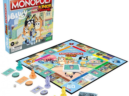 JUEGO MONOPOLY JUNIOR BLUEY F5687 HASBRO GAMING