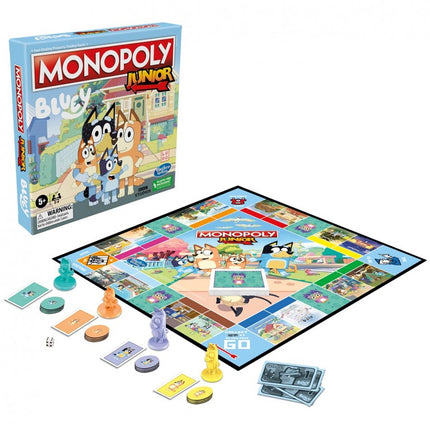 JUEGO MONOPOLY JUNIOR BLUEY F5687 HASBRO GAMING