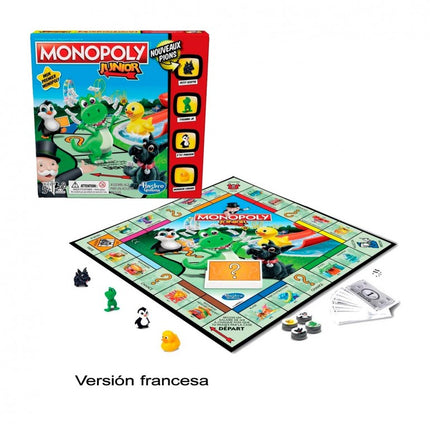 JUEGO MONOPOLY JUNIOR EN FRANCES A6984
