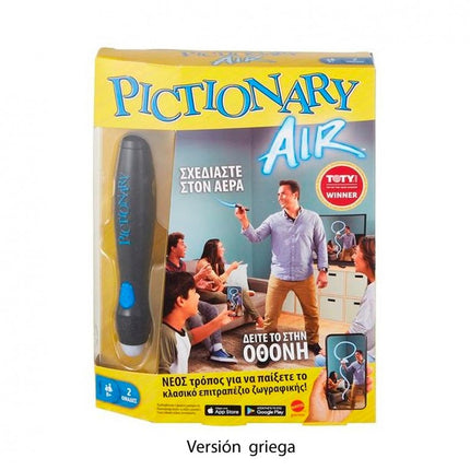 JUEGO PICTIONARY AIR VERSIÓN GRIEGA GWT11 MATTEL GAMES