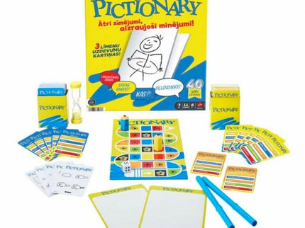 JUEGO PICTIONARY IDIOMA CHECO JGF65 MATTEL GAMES
