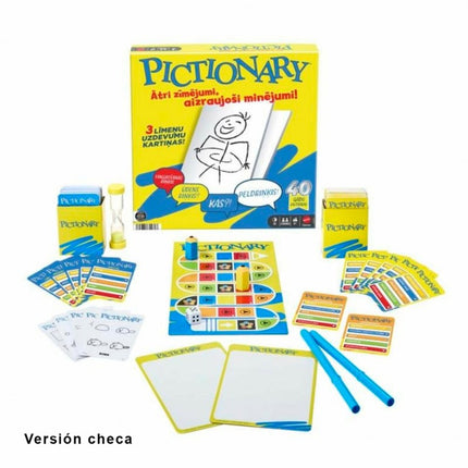 JUEGO PICTIONARY IDIOMA CHECO JGF65 MATTEL GAMES