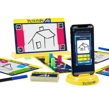 JUEGO PICTIONARY VS INTELIGENCIA ARTIFICIAL HYH80 MATTEL