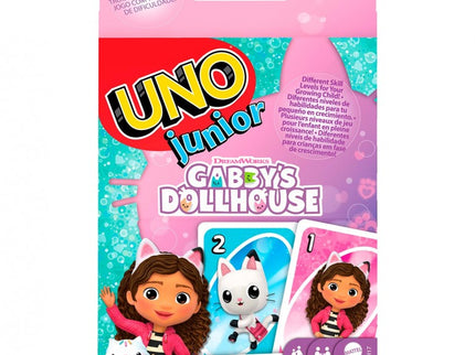 JUEGO UNO JUNIOR LA CASA DE GABBY JLH17 MATTEL GAMES