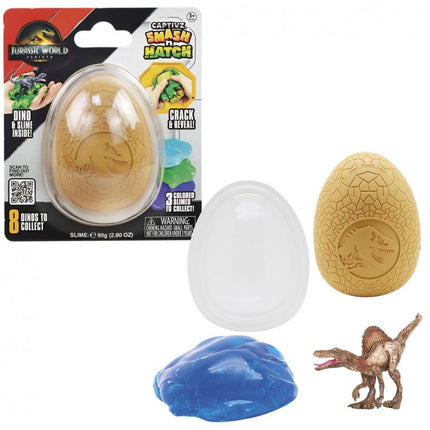 JURASSIC WORLD REBIRTH SMASH Y HATCH T01539 TOY PARTNER
