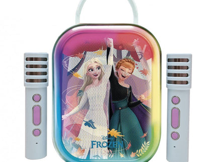 Karaoke con 2 microfonos Frozen Disney