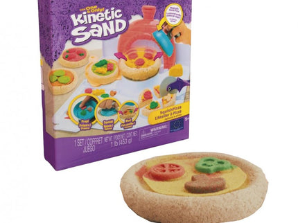 KINETIC SAND SQUISH PIZZA 6072551 SPIN MASTER