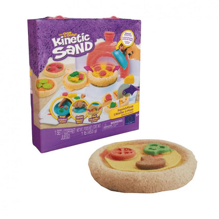 KINETIC SAND SQUISH PIZZA 6072551 SPIN MASTER
