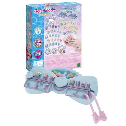 KIT DISEÑO DE UÑAS UNICORNIO 35051 AQUABEADS
