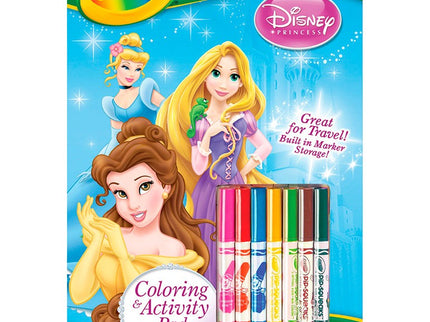 LIBRO ACTIVIDADES Y COLOREAR PRINCESAS DISNEY 5807 CRAYOLA