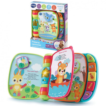 LIBRO INTERACTIVO PRIMERAS CANCIONES 80-166777 V-TECH
